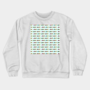 Car pattern Crewneck Sweatshirt